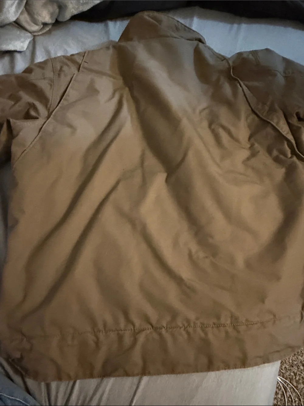 Carhartt Olive-Brown Zip Front Performance Jacket